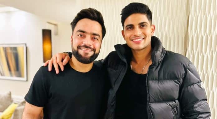 Shubman Gill Catches Up With GT Teammate Rashid Khan On London Trip